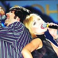 Орбакайте Кристина и Руссо Авраам